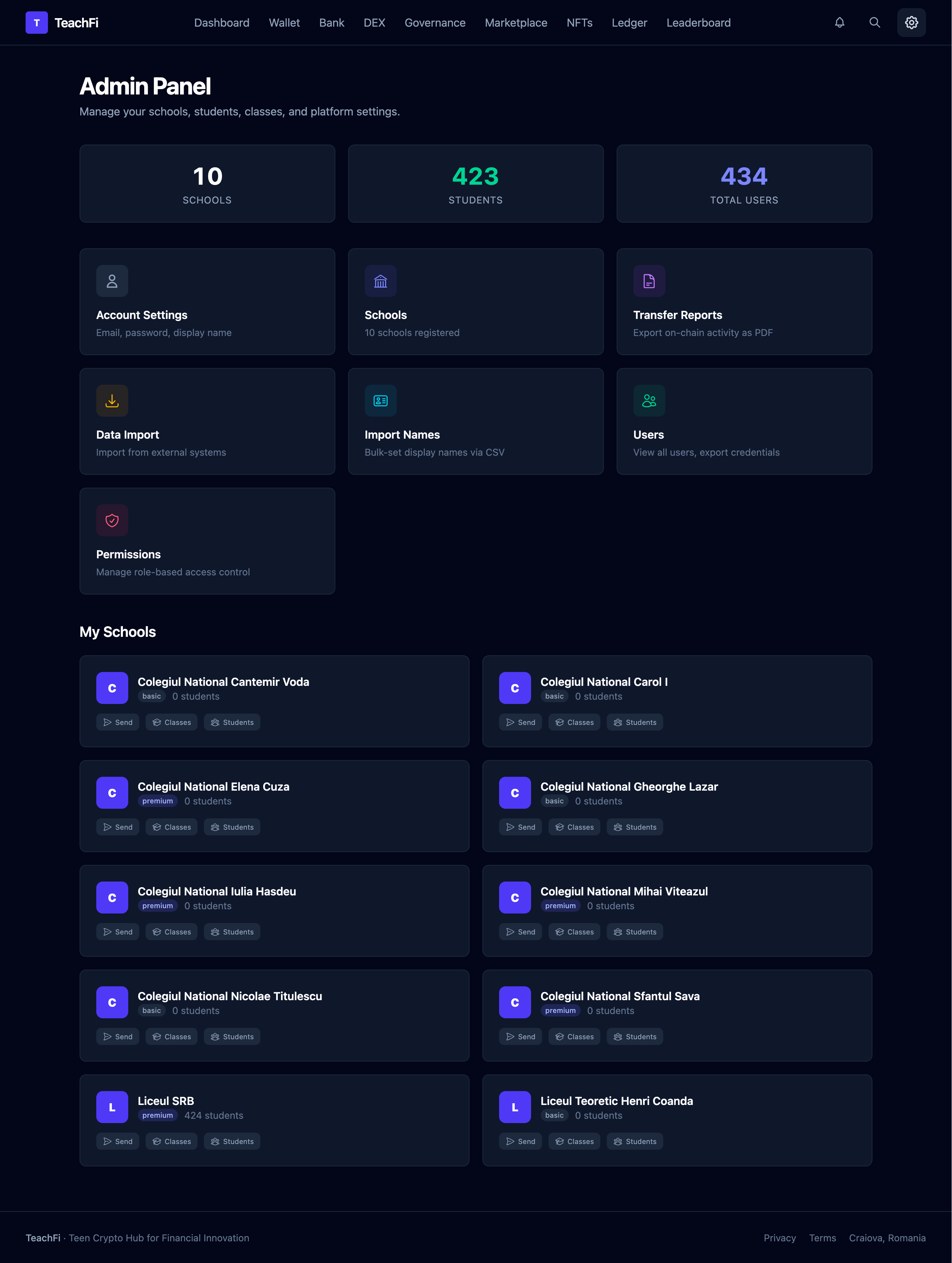 METAVERSE School screenshot